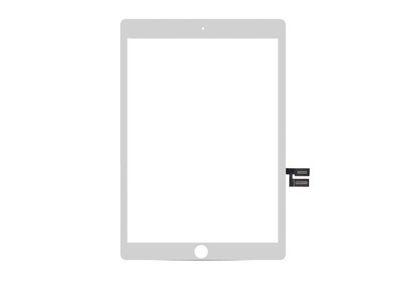 Pulled new Touch Display - Weiss fur iPad 2019/2020