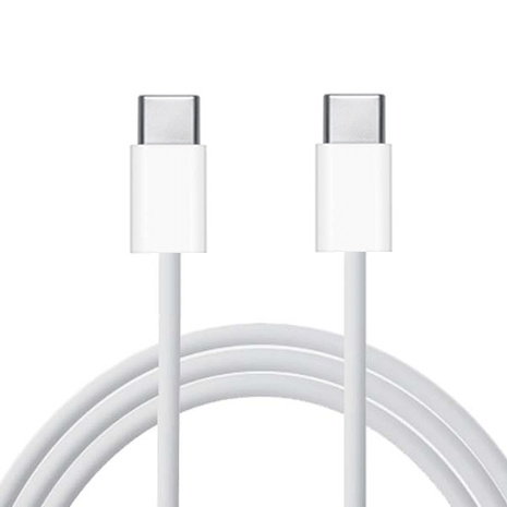 Compatible USB-C naar USB-C kabel - 1 meter - (rond) voor Apple