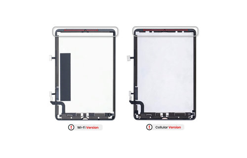 Original new LCD Display (4G/Cellular version) - Schwarz fur iPad Air (4/5)