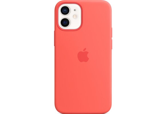 Apple MHKP3ZM/A iPhone 12 mini Silicone Case w/ MagSafe - Pink Citrus