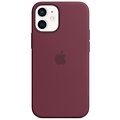 Apple MHKQ3ZM/A	 iPhone 12 mini Silicone Case w/ MagSafe - Plum