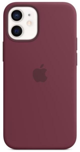 Apple MHKQ3ZM/A	 iPhone 12 mini Silicone Case w/ MagSafe - Plum