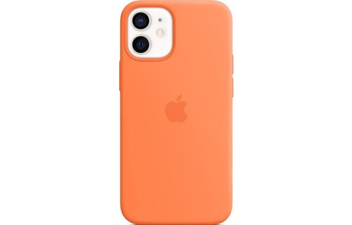 Apple MHKN3ZM/A	iPhone 12 mini Silicone Case w/ MagSafe - Kumquat