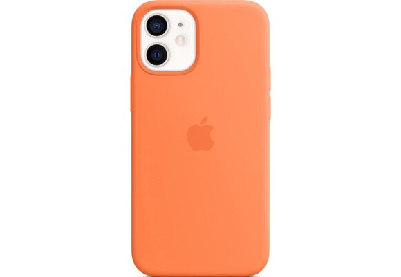 Apple MHKN3ZM/A	iPhone 12 mini Silicone Case w/ MagSafe - Kumquat