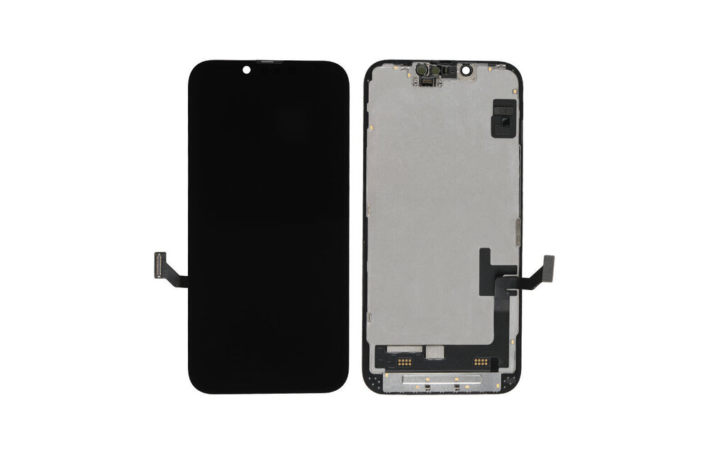 Compatible: LCD Display RJ incell - Schwarz fur iPhone 14