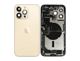 Behuizing compleet - Excellent (EU) - Goud voor iPhone 14 Pro Max