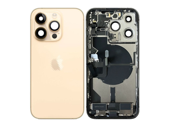 Gehause Komplett - Excellent (EU) - Gold fur iPhone 14 Pro