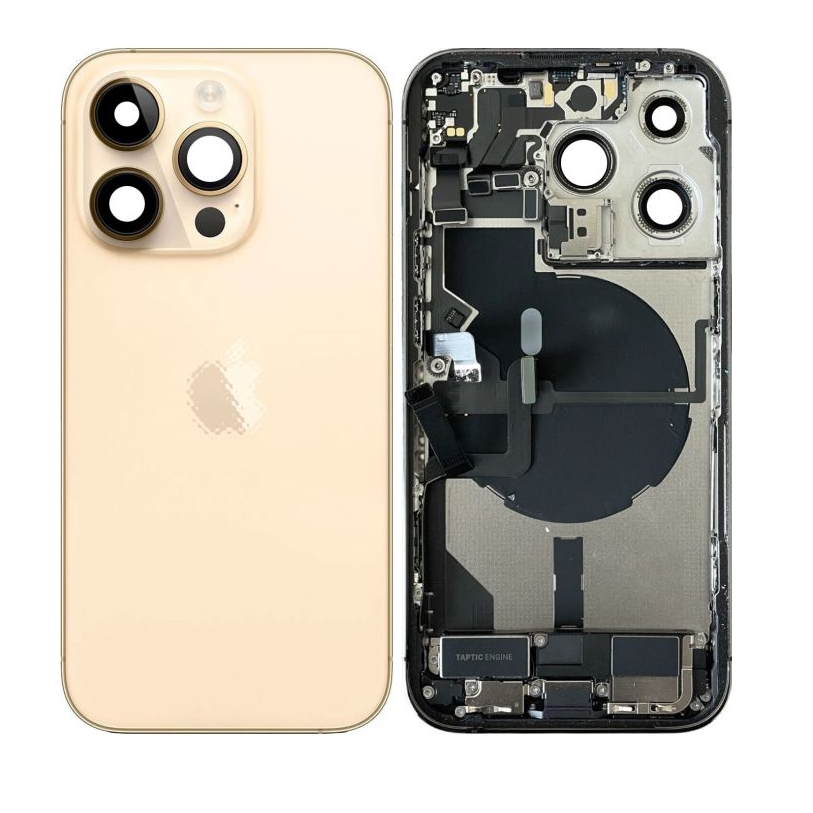Behuizing compleet - Excellent (EU) - Goud voor iPhone 14 Pro