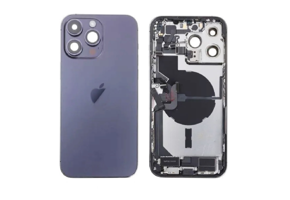 Housing Complete - Excellent (EU) - Paars for iPhone 14 Pro Max