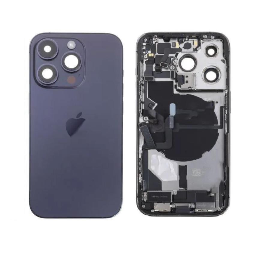 Housing Complete - Excellent (EU) - Purple for iPhone 14 Pro