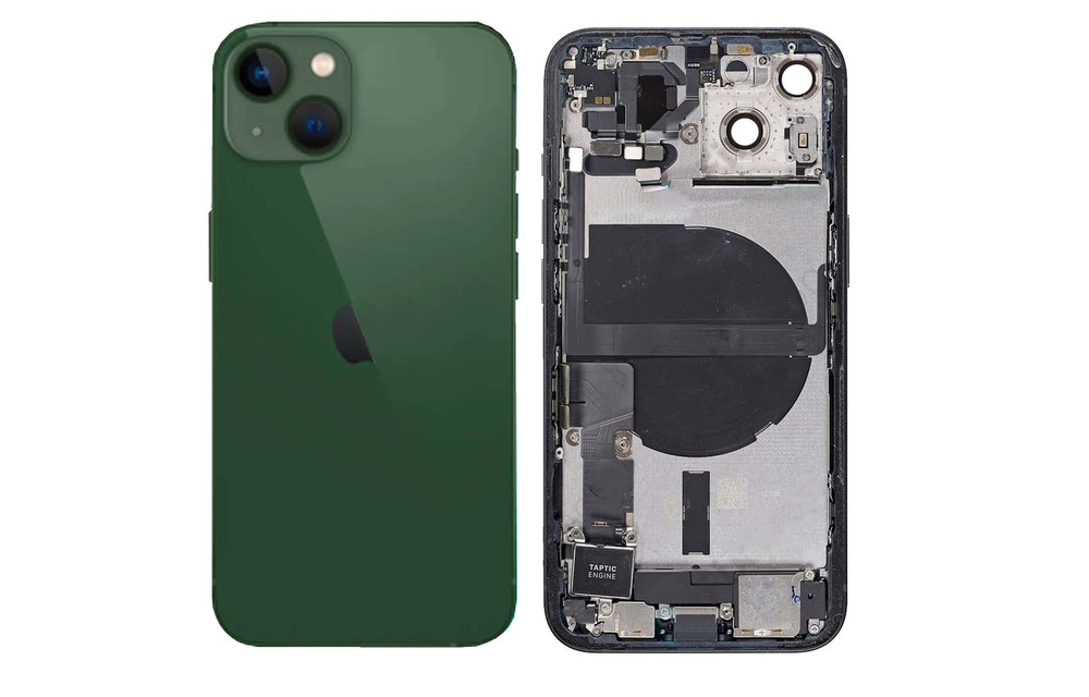 Gehause Voll vormontiert - EU (A grade) - Grun fur iPhone 13