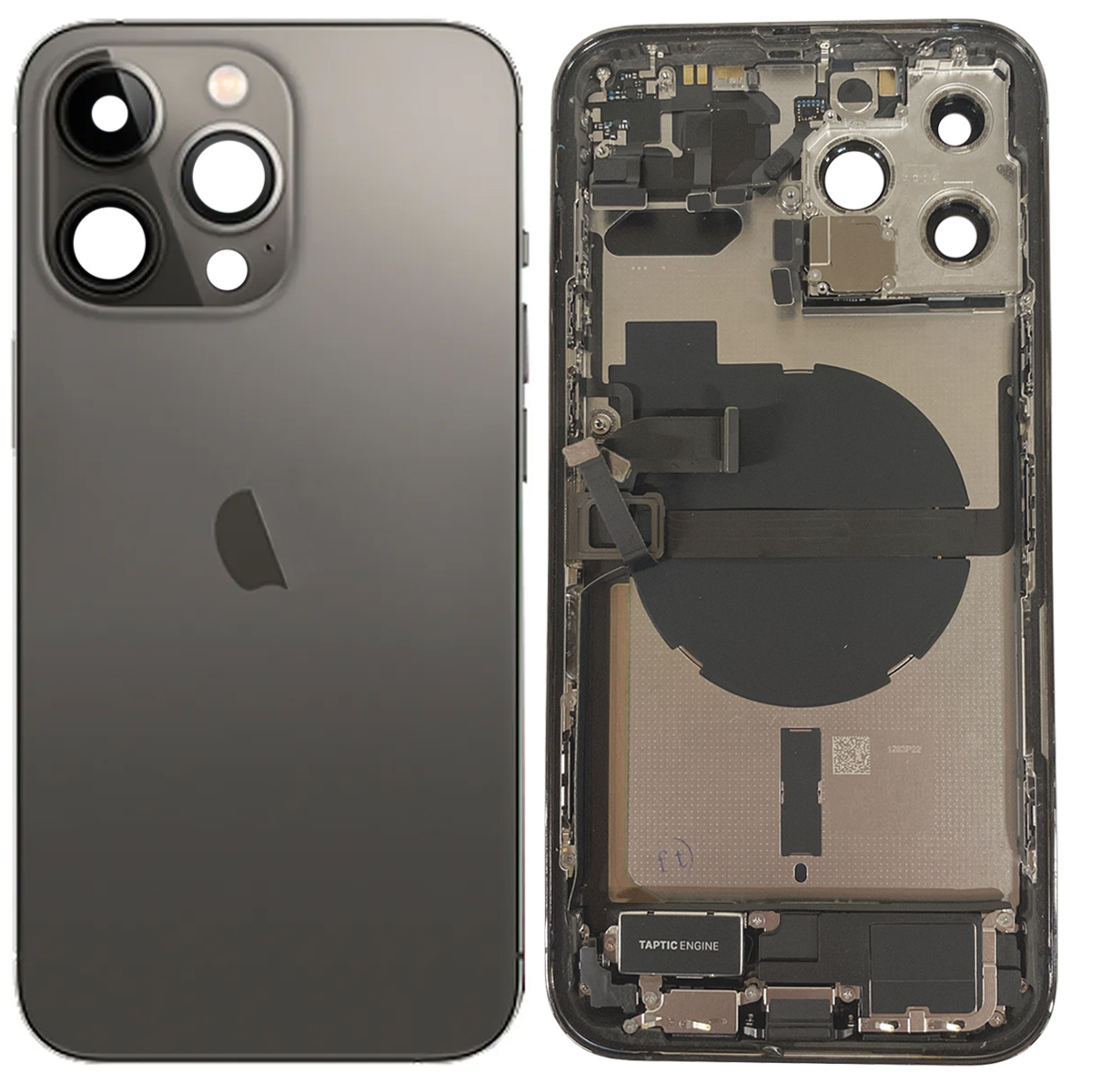 Housing Complete - Excellent (EU) - Black for iPhone 13 Pro Max