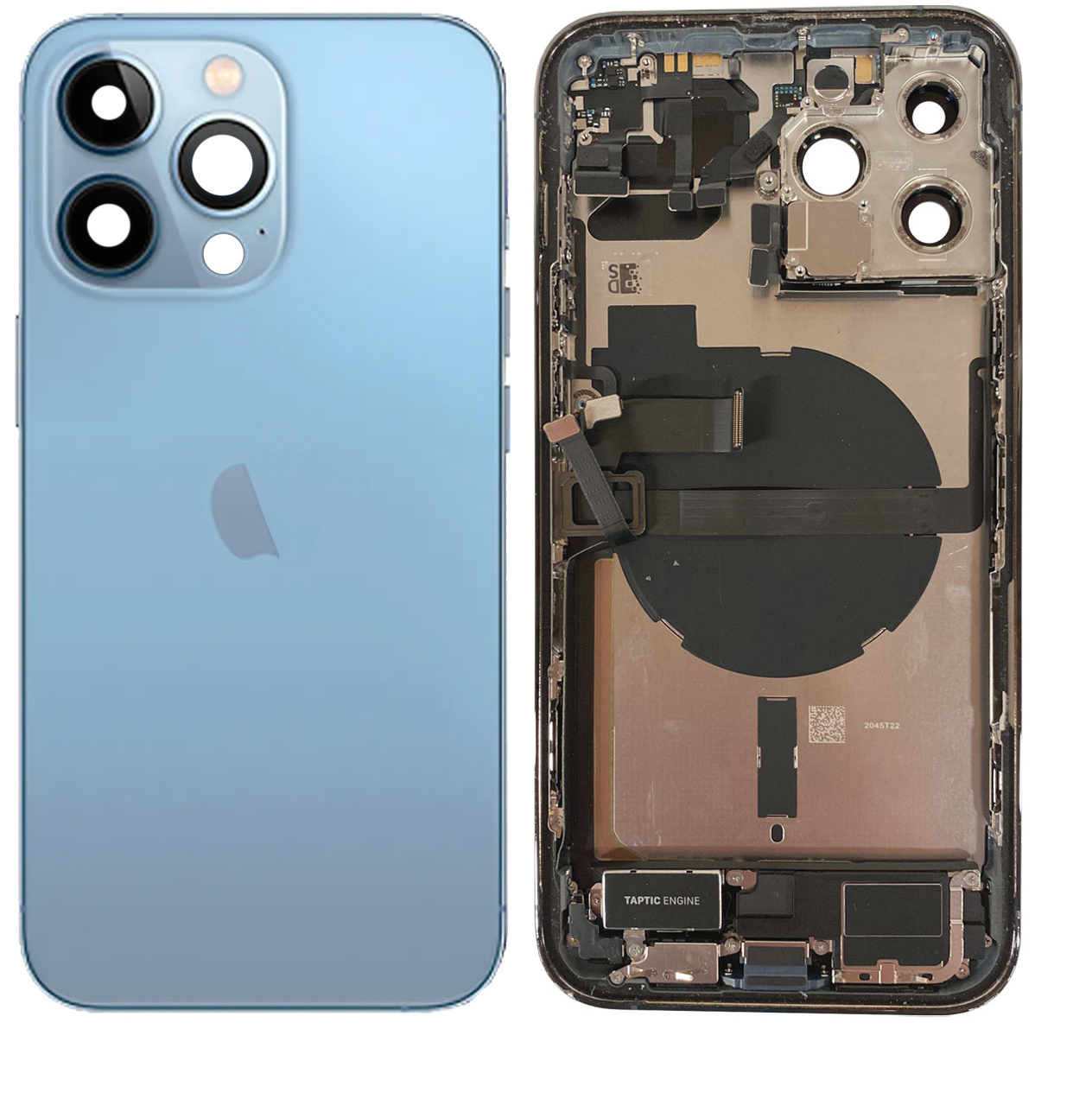 Gehause Komplett - Excellent (EU) - Blau fur iPhone 13 Pro Max
