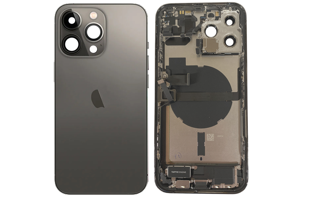 Gehause Voll vormontiert - US (A grade) - Schwarz fur iPhone 13 Pro Max
