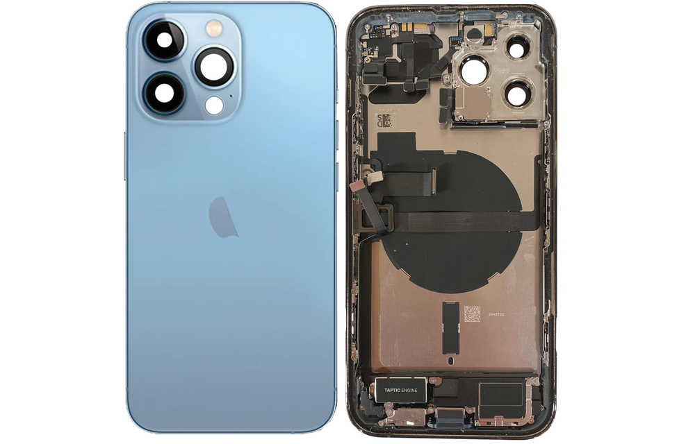 Gehause Voll vormontiert - US (A grade) - Blau fur iPhone 13 Pro Max