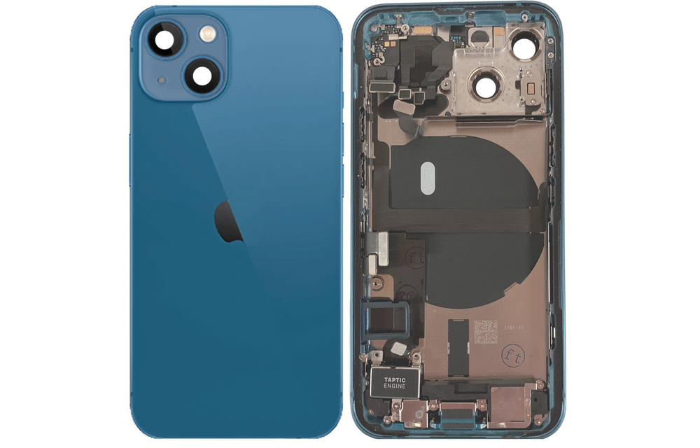 Gehause Voll vormontiert - US (A grade) - Blau fur iPhone 13 Mini