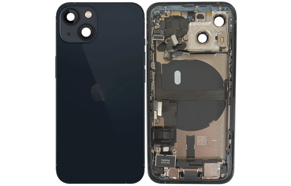 Gehause Voll vormontiert - EU (A grade) - Schwarz fur iPhone 13 Mini