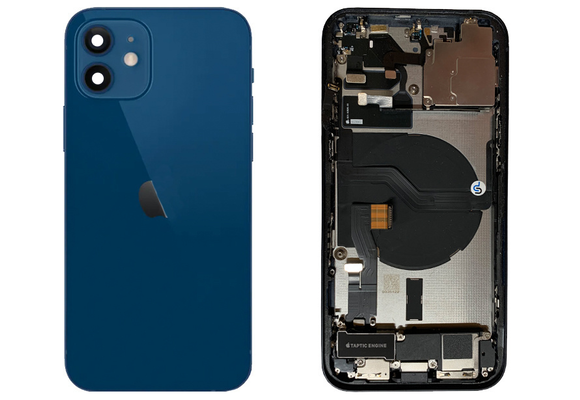 Behuizing compleet - Excellent (EU) - Blauw voor iPhone 12
