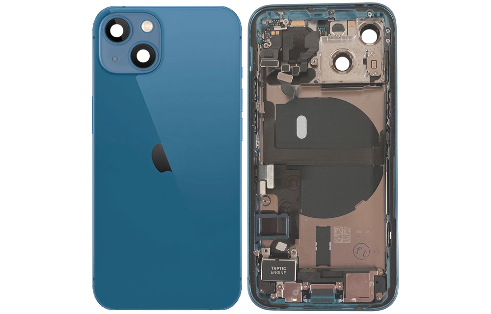 Gehause Voll vormontiert - EU (A grade) - Blau fur iPhone 13 Mini