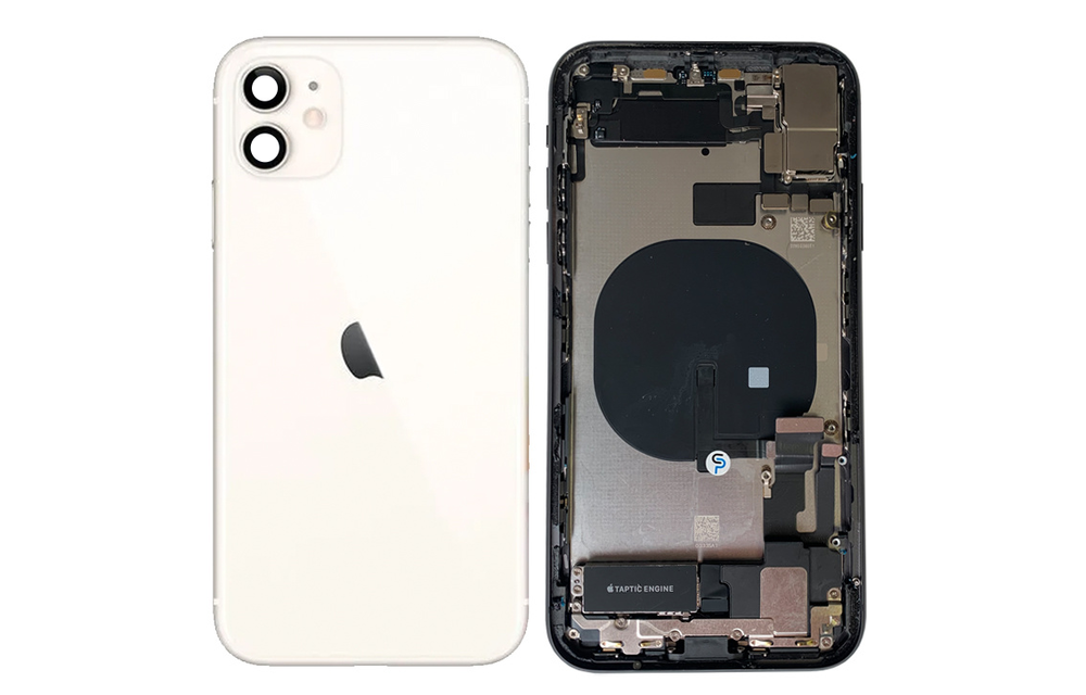 Gehause Voll vormontiert - US (A grade) - Weiss fur iPhone 11