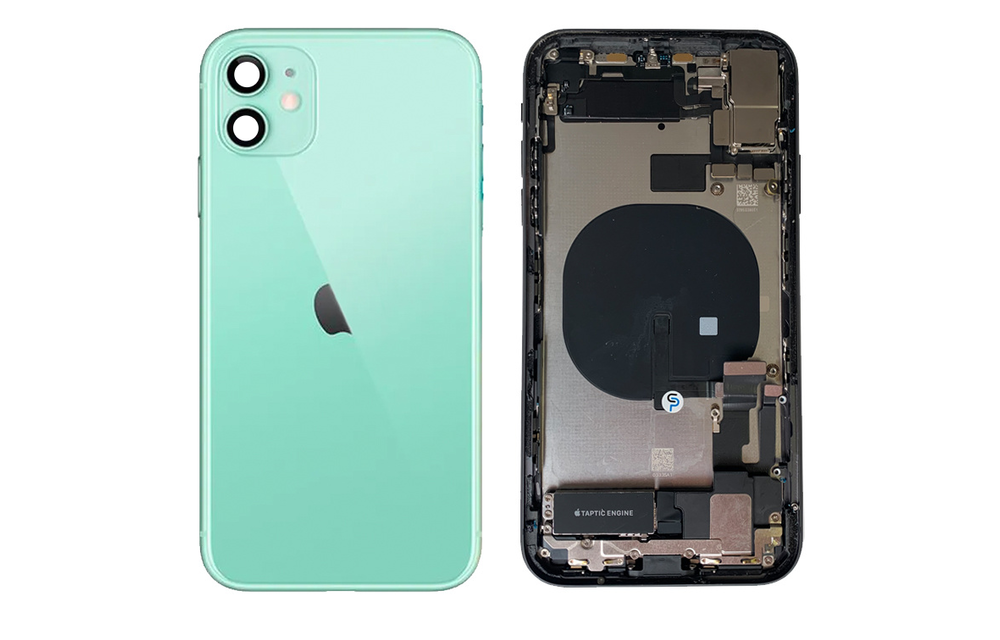 Gehause Voll vormontiert - US (A grade) - Grun fur iPhone 11