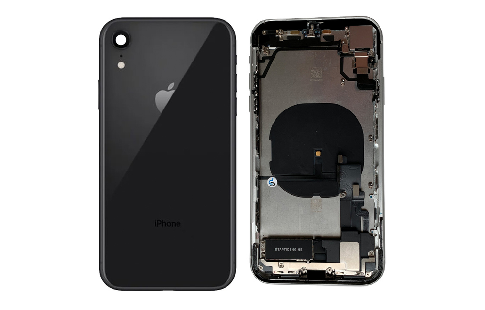 Gehause Voll vormontiert - US (A grade) - Schwarz fur iPhone XR
