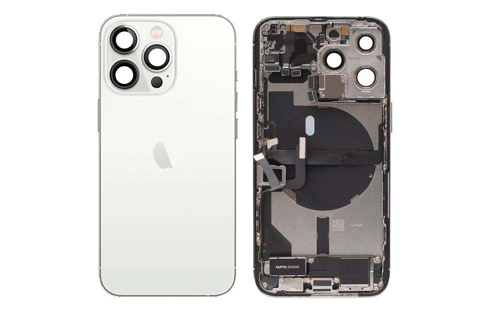 Gehause Voll vormontiert - US (A grade) - Silber fur iPhone 13 Pro