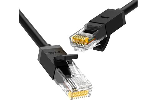 Ugreen Netwerkkabel Ethernet Patchcord RJ45 Cat 6 UTP - 1000Mbps 2m Zwart