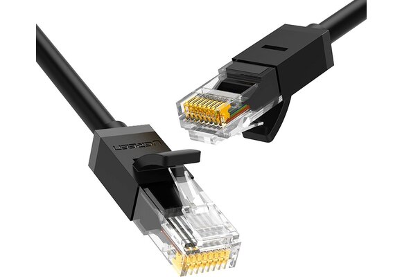Ugreen Netwerkkabel Ethernet Patchcord RJ45 Cat 6 UTP - 1000Mbps 2m Zwart