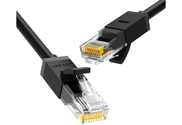 Ugreen Internetkabel 3 meter | CAT 6 | UTP | RJ45 | 1000Mbps | Zwart