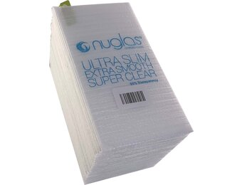 NuGlas screenprotector (2.5D) 50-pack suitable for iPhone 15 Pro Max/15 Plus/16 Plus