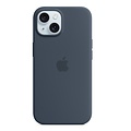 Apple MT0N3ZM/A iPhone 15 Silicone Case w/ MagSafe - Storm blauw