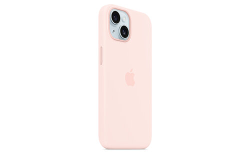 Apple MT0U3ZM/A iPhone 15 Silicone Case w/ MagSafe - Licht Roze