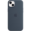 Apple MPT53ZM/A iPhone 14 Plus Silicone Case w/ MagSafe - Storm Blue