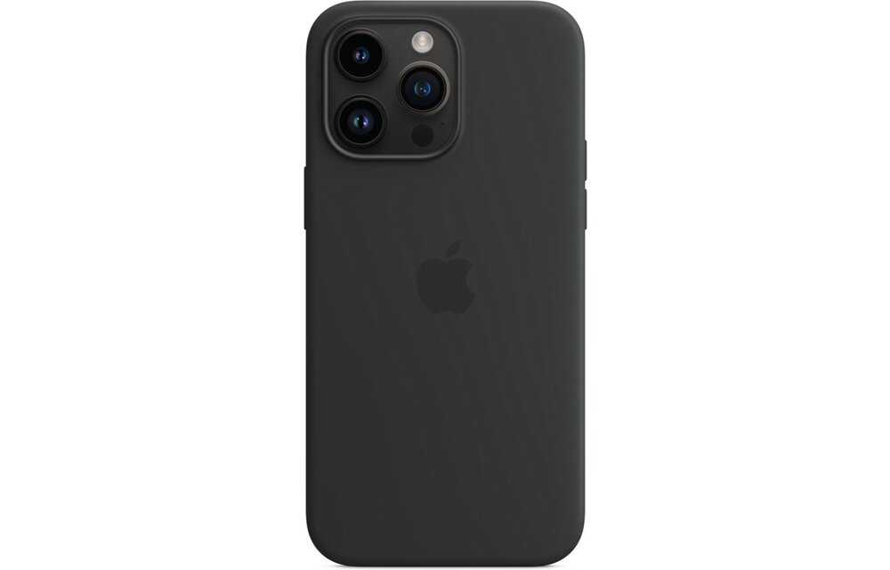 Apple MPTP3ZM/A iPhone 14 Pro Max Silicone Case w/ MagSafe - Zwart