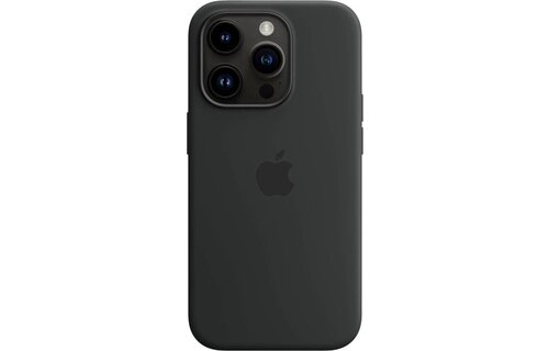 Apple MPTE3ZM/A iPhone 14 Pro Silicone Case w/ MagSafe - Midnight