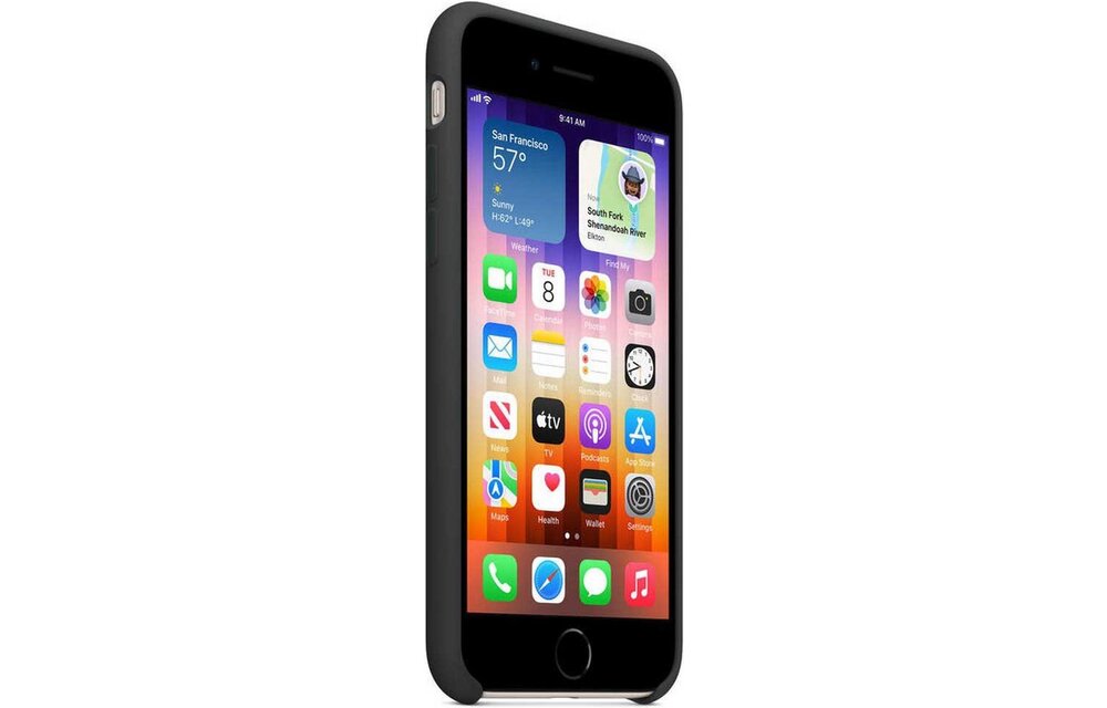 Apple MN6E3ZM/A iPhone 7/SE (2020)/SE (2022)/8 - Siliconen hoesje - Grijs