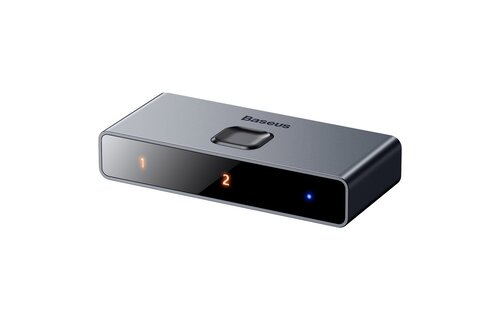 Baseus Matrix HDMI Splitter - HDMI-Teiler fur TV/Monitor - Grau