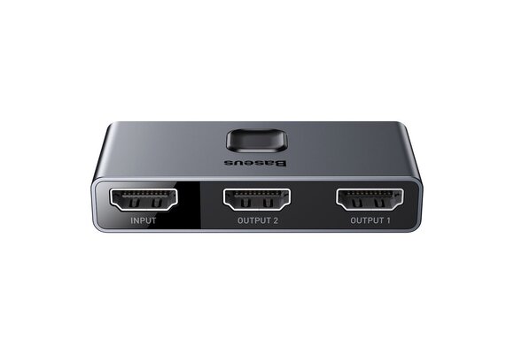 Baseus Matrix HDMI Splitter - HDMI Divider voor TV/Monitor - Grijs