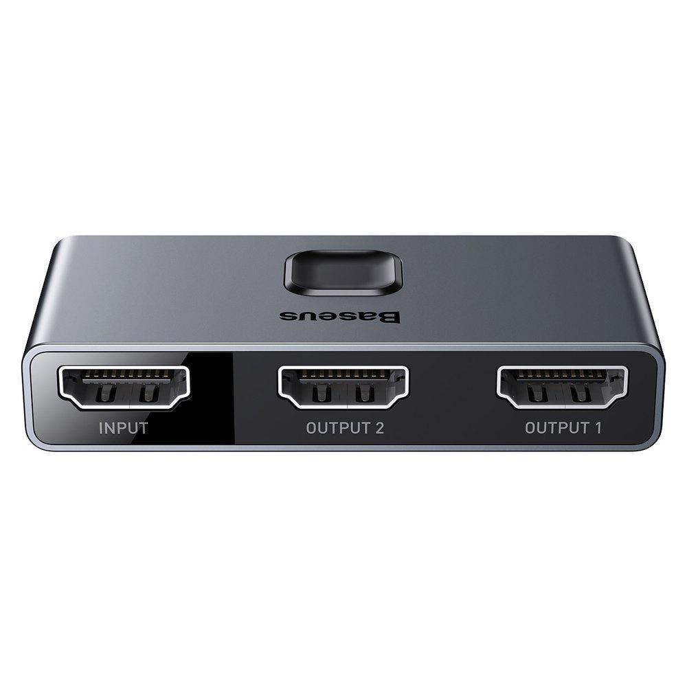 Baseus Matrix HDMI Splitter - HDMI Divider for TV/Monitor - Gray