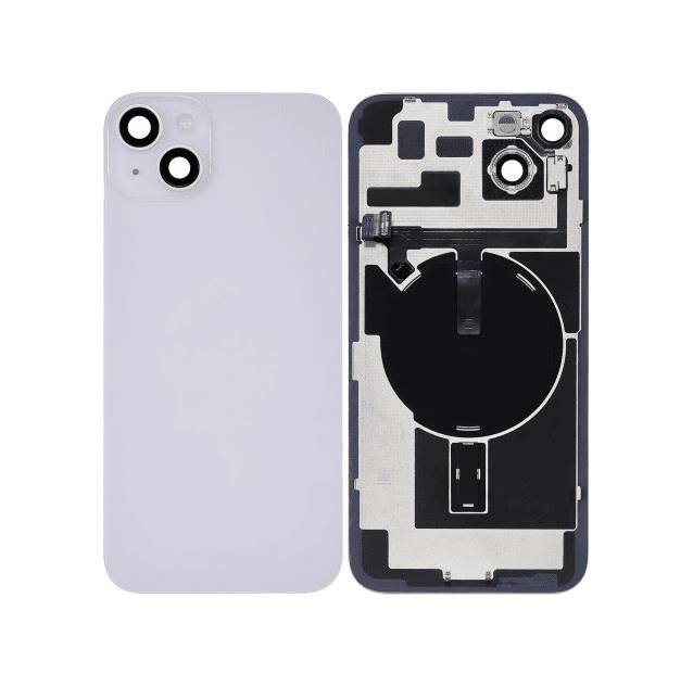 Pulled Backcover with Wireless charging - Purple for iPhone 14