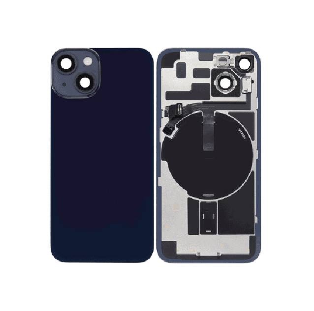 Pulled Achterkant met Wireless charging - Zwart voor iPhone 14 Plus