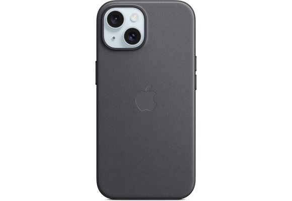 Apple MT393ZM/A iPhone 15 FineWoven Case w/ MagSafe - Schwarz