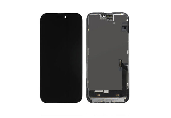 Pulled OLED scherm - Zwart voor iPhone 15 Plus