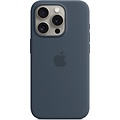 Apple MT1D3ZM/A iPhone 15 Pro Silicone Case w/ MagSafe - Storm blue