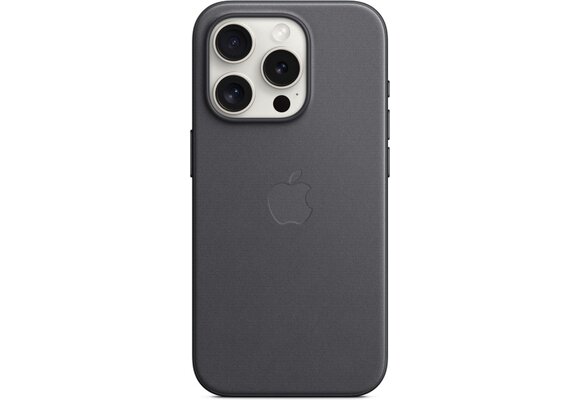 Apple MT4H3ZM/A iPhone 15 Pro FineWoven Case w/ MagSafe - Black