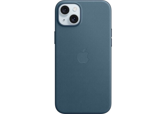 Apple MT4D3ZM/A iPhone 15 Plus FineWoven Case w/ MagSafe - Pacific Blue
