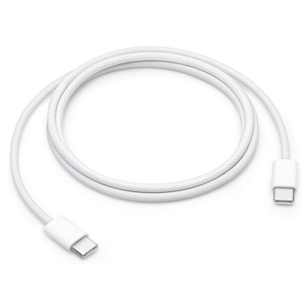 Pulled new: USB-C to USB-C Woven cable bulk - 1 meter for Apple