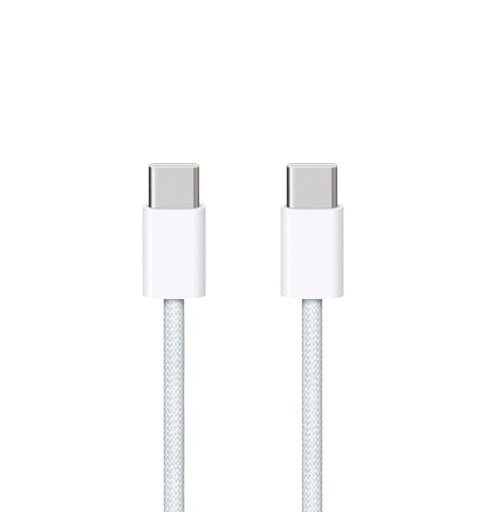 Pulled new: USB-C naar USB-C Woven kabel bulk - 1 meter voor Apple