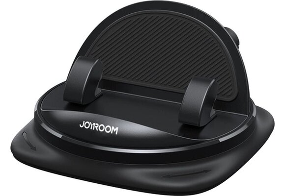 Joyroom Telefoonhouder Met Zuignap Voor Auto, Kantoor, Thuis - Zwart